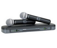 :  Shure BLX288/PG58